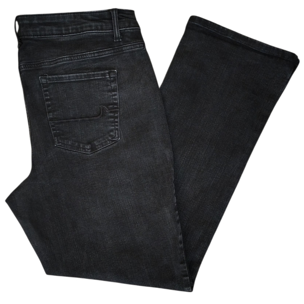 m jeans by Maurice's Faded Black Mid Rise Jeans Size 18W